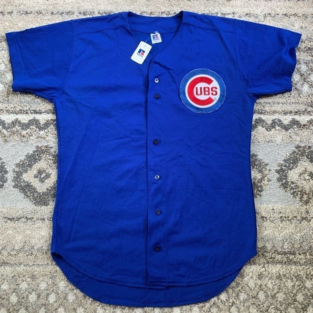 Vintage Chicago Cubs Mesh SS Jersey Large NWT